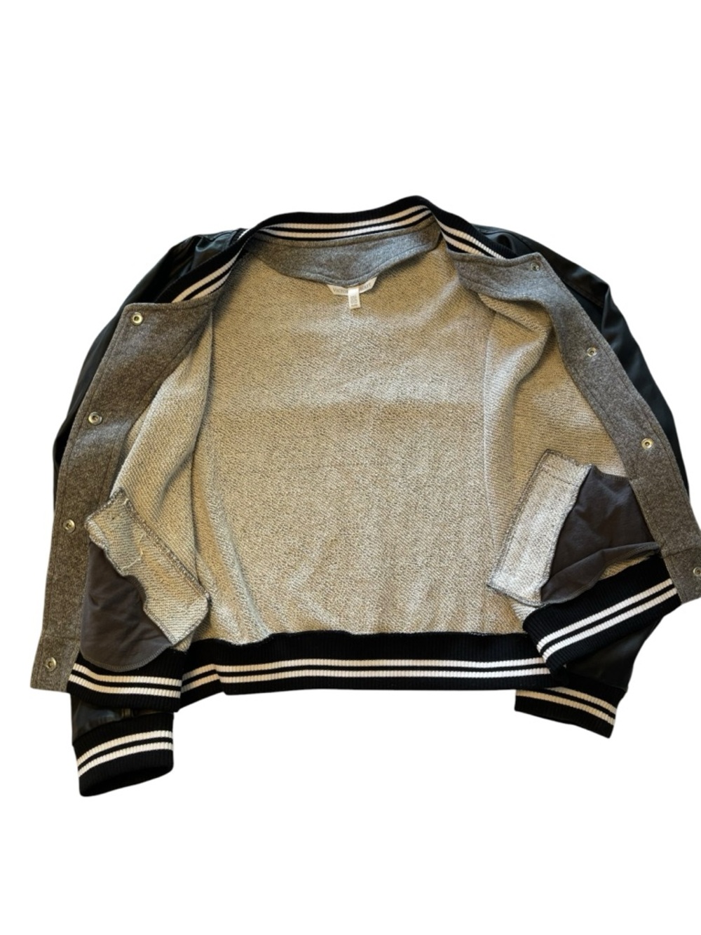 Victoria's Secret Grey & Black Retro Varsity Jacket - Picture 4 of 13